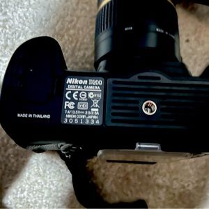 Nikon D200 digital camera bundle, like new